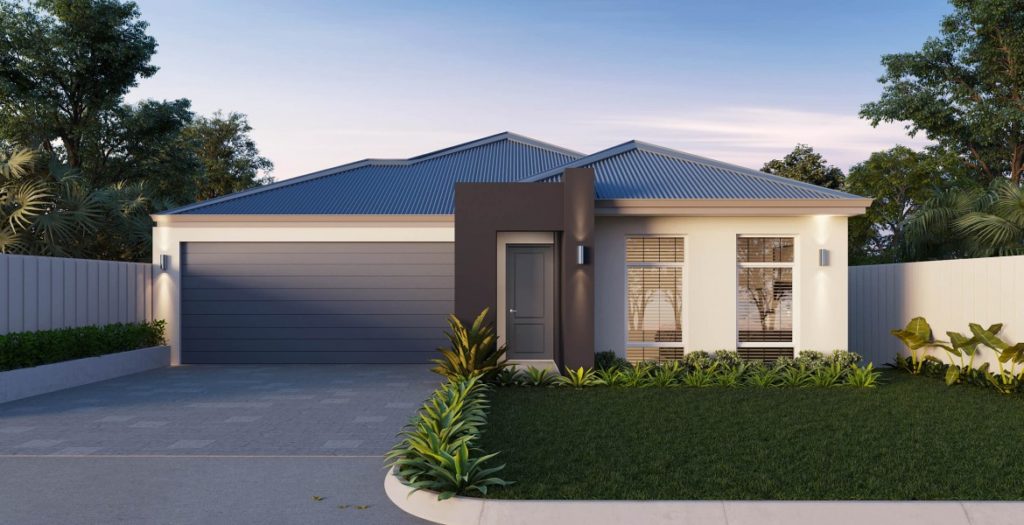 Experience modern luxury with The Soiree, a single-storey 4-bed, 2-bath, 2-car garage home meticulously designed for Perth living. Tailored for a 12.5m wide block, it features open-plan rear living, a resort-style ensuite, and a walk-in robe in the master bedroom. Indulge your culinary passions in the chef's kitchen with stone benchtops and a scullery. Movie nights come alive in the dedicated home theatre, and the large minor bedrooms ensure family comfort. With reverse cycle ducted air conditioning and high ceilings, The Soiree offers year-round comfort. Customize your living space in this modern masterpiece, shaping a home that reflects your lifestyle in Perth, WA.